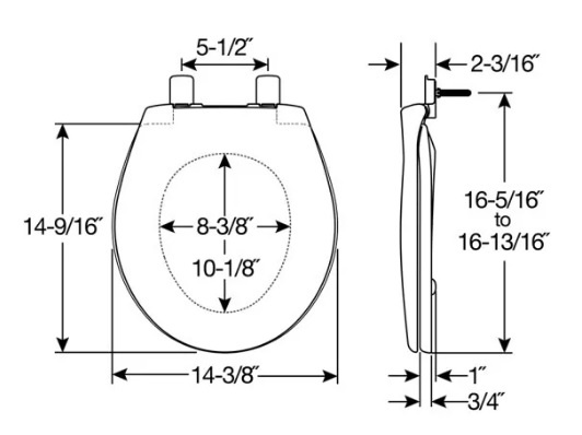 Bemis - Affinity - Toilet Seat