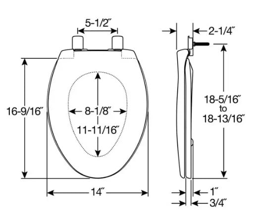 Bemis - Affinity - Toilet Seat