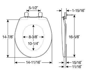 Bemis - Toilet Seat -