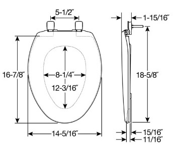 Bemis - Toilet Seat -