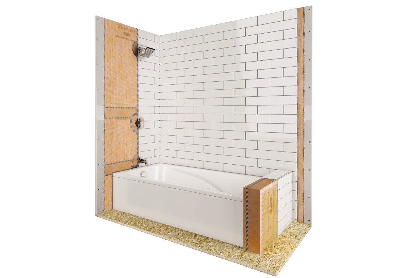 Schluter - KERDI-BATHTUB-KIT 7 SQ. METER - KKB7
