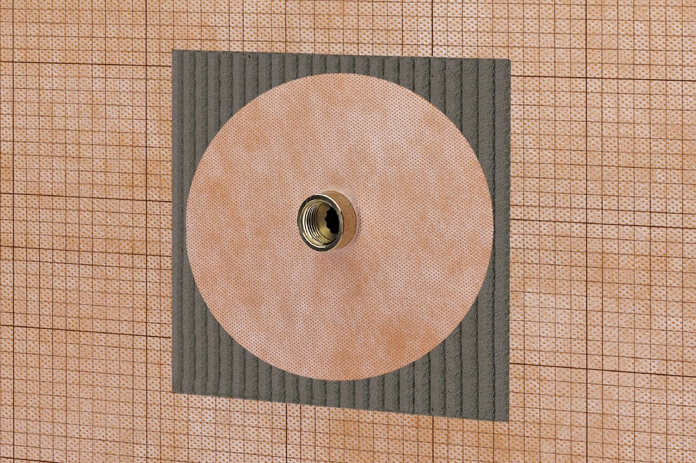 Schluter Kerdi Pipe Seal Dupont Kitchen and Bath Fixtures
