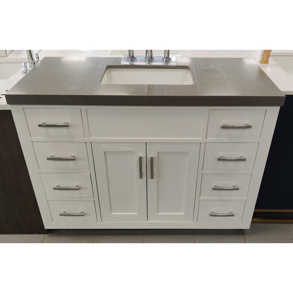 Fairmont Brookings 48" Vanity & Top Polar White Dupont Kitchen