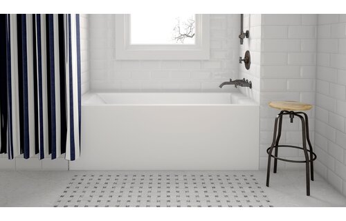 Acritec - Simplicity - 66" x 30"  - Alcove Bath