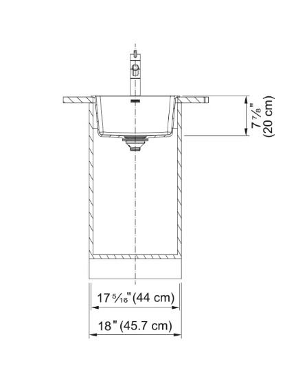 FRANKE - MARIS GRANITE ONYX 18