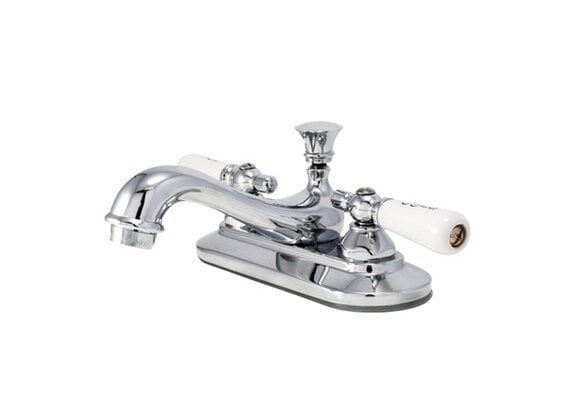 Kanrep - 4″ - Centre Lav. Faucet - Cross Handles - KN103C