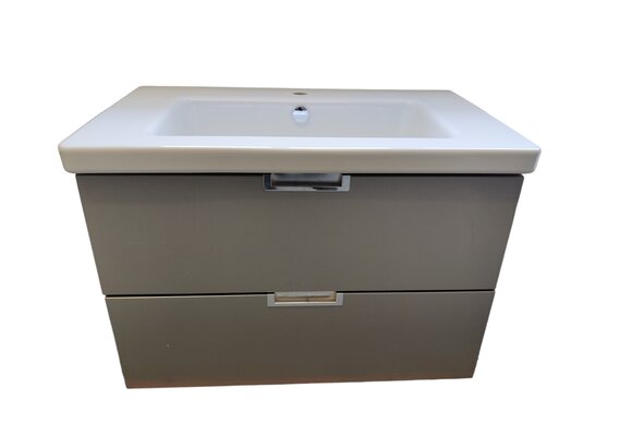 Aria - NEW LIGHT 30" VANITY 80LI48 - STEEL GLOSS -