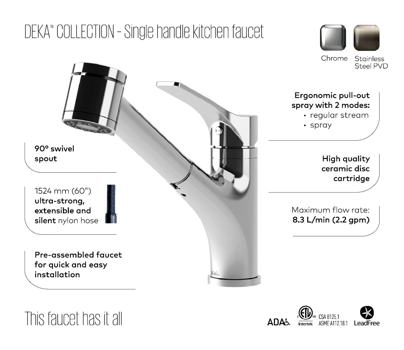Deka - Kitchen Faucet
