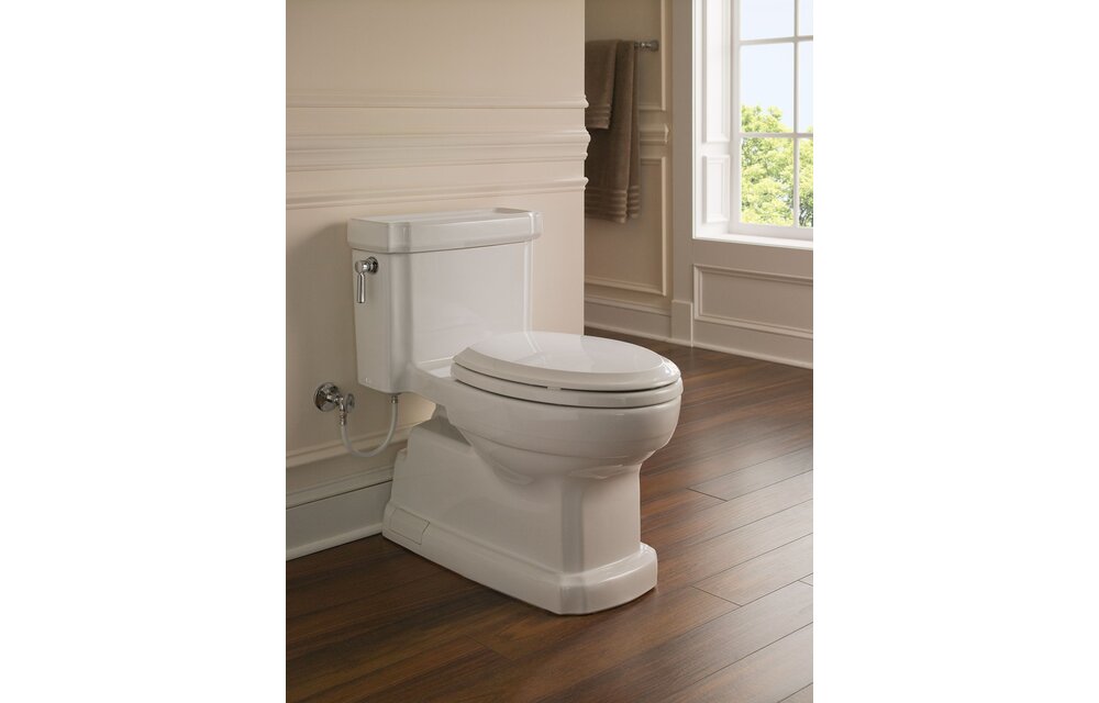 TOTO Guinevere One Piece Skirted Toilet Less Seat Dupont
