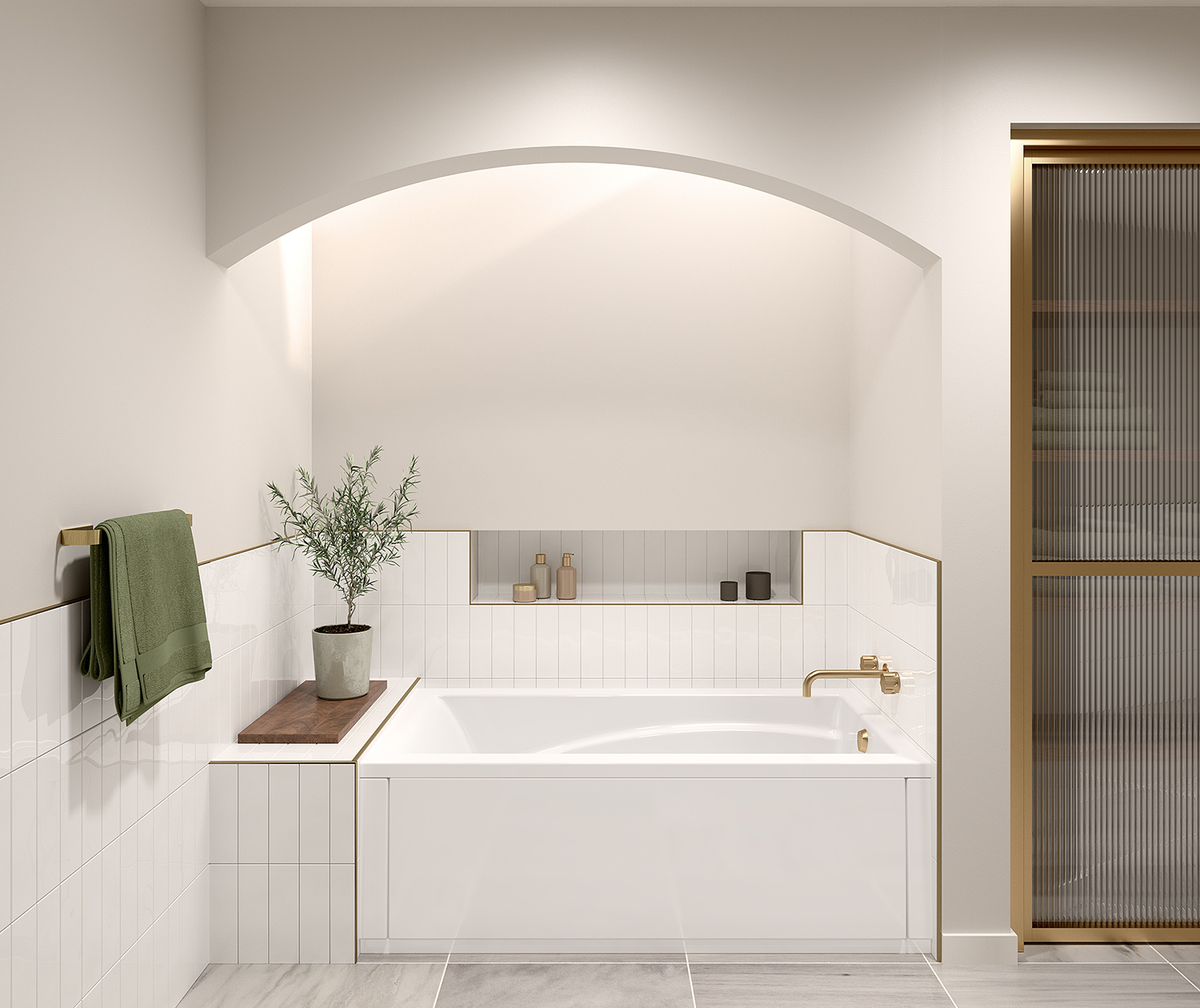 Maax - Optik - Alcove Bathtub