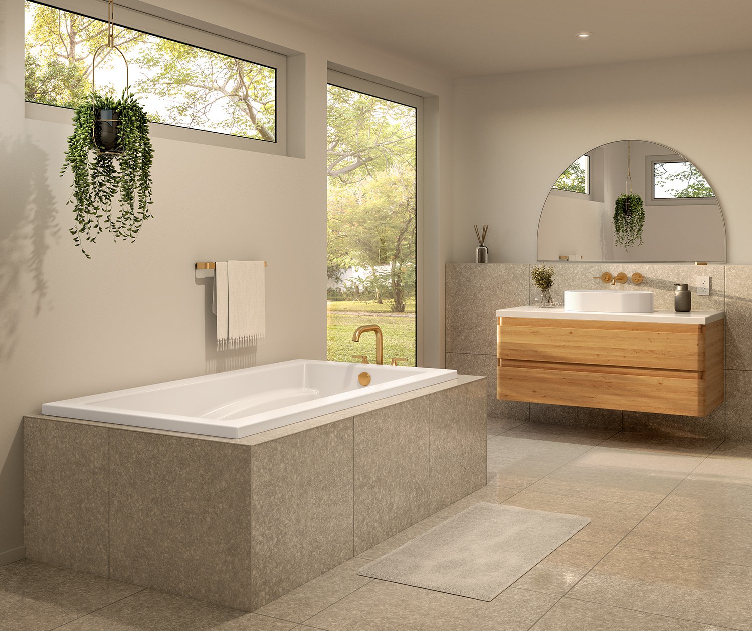 Maax - Optik - Drop-in Bathtub