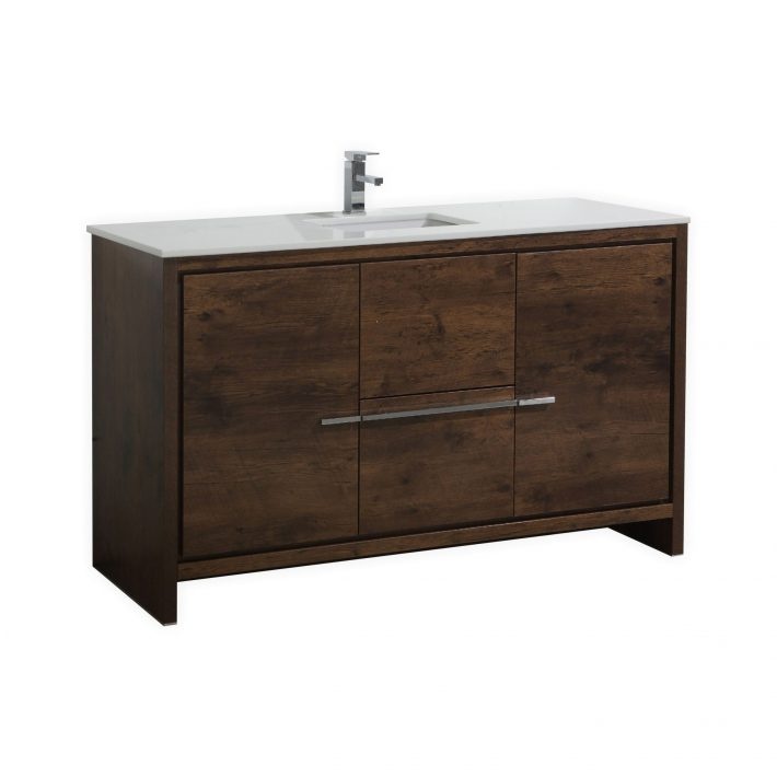 KUBEBATH - 60" - Dolce - Vanity + Quartz Top