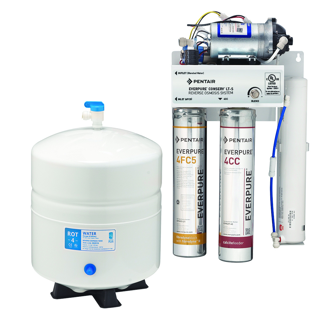 Pentair - EVERPURE CONSERV LT-S HIGH EFFICIENCY REVERSE OSMOSIS SYSTEM -