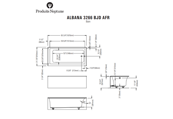 Neptune - Albana - 3266 Left hand
