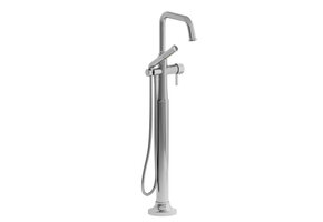 Riobel - Momenti floor-mount tub filler with handshower