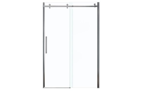 MAAX - Halo 44 ½-47 x 78 ¾ in. 8mm Sliding Shower Door for Alcove Installation with Clear glass in Chrome - 138996-900-084-000