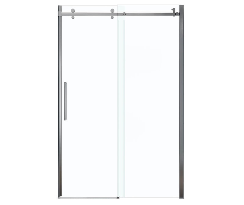 MAAX - Halo 44 ½-47 x 78 ¾ in. 8mm Sliding Shower Door for Alcove Installation with Clear glass in Chrome - 138996-900-084-000