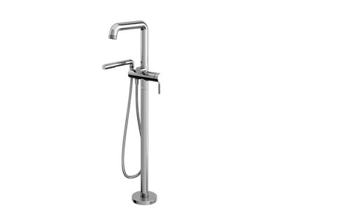 KALIA - PRECISO™ Floormount Tub Filler with Handshower with Rough-In Chrome -
