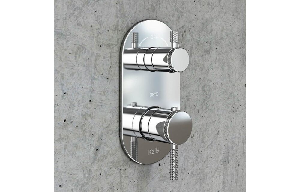 KALIA - PRECISO™ TD3 : AQUATONIK™ T/P with Diverter Shower System with Wallarm Chrome -
