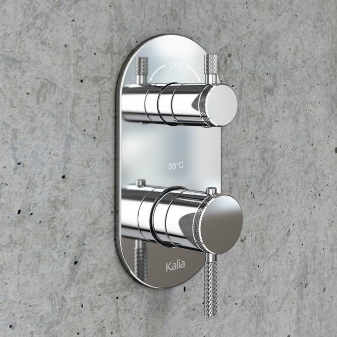KALIA - PRECISO™ TD3 : AQUATONIK™ T/P with Diverter Shower System with Wallarm Chrome -