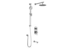 KALIA - PRECISO™ TD3 : Diverter Shower System with Wallarm Chrome -