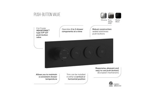 Kalia - ROUNDONE - TB3 - Shower Kit