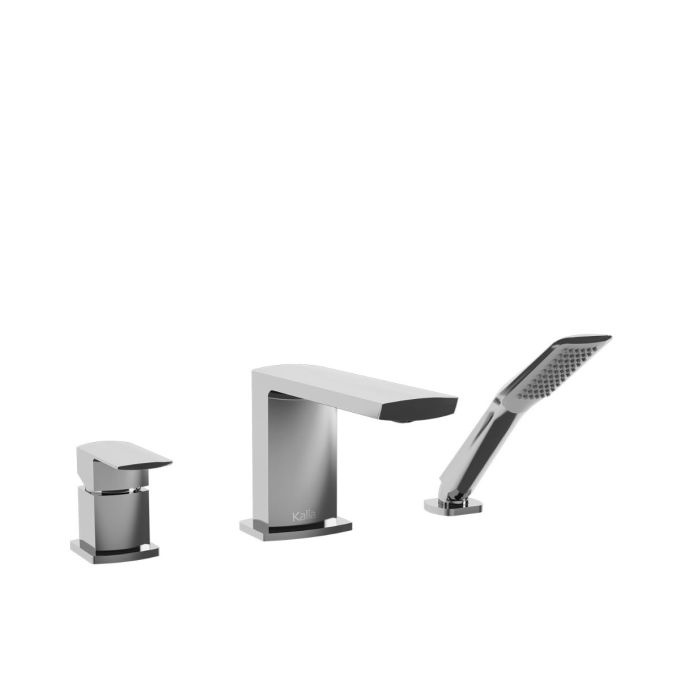 Kalia - Grafik - 3-Piece Deckmount tub filler -