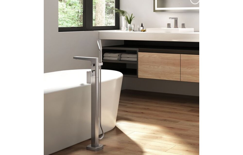 Kalia - Grafik - Freestanding Tub Filler -