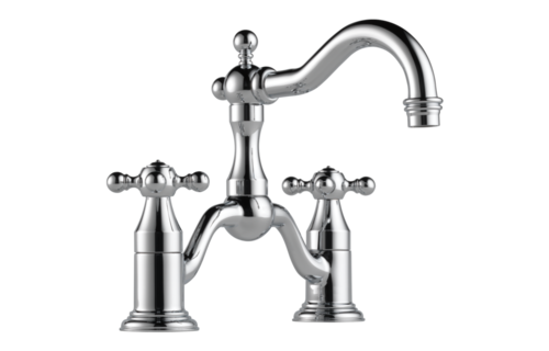 Brizo - BRIZO TRESA: 8 IN BRIDGE LAV CROSS HANDLE  - 65538LF-PC