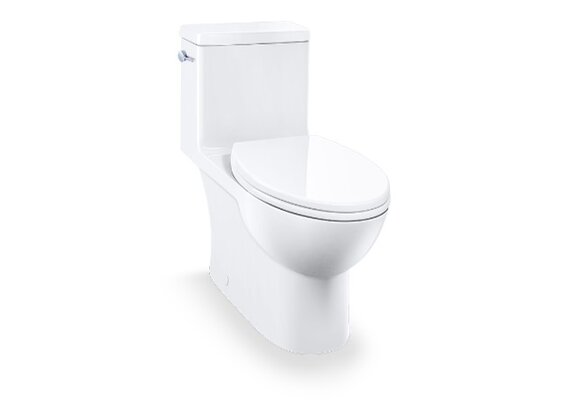 Caroma Caravelle Smart 270 1-Piece Toilet with Soft Closing Seat (Side Flush)