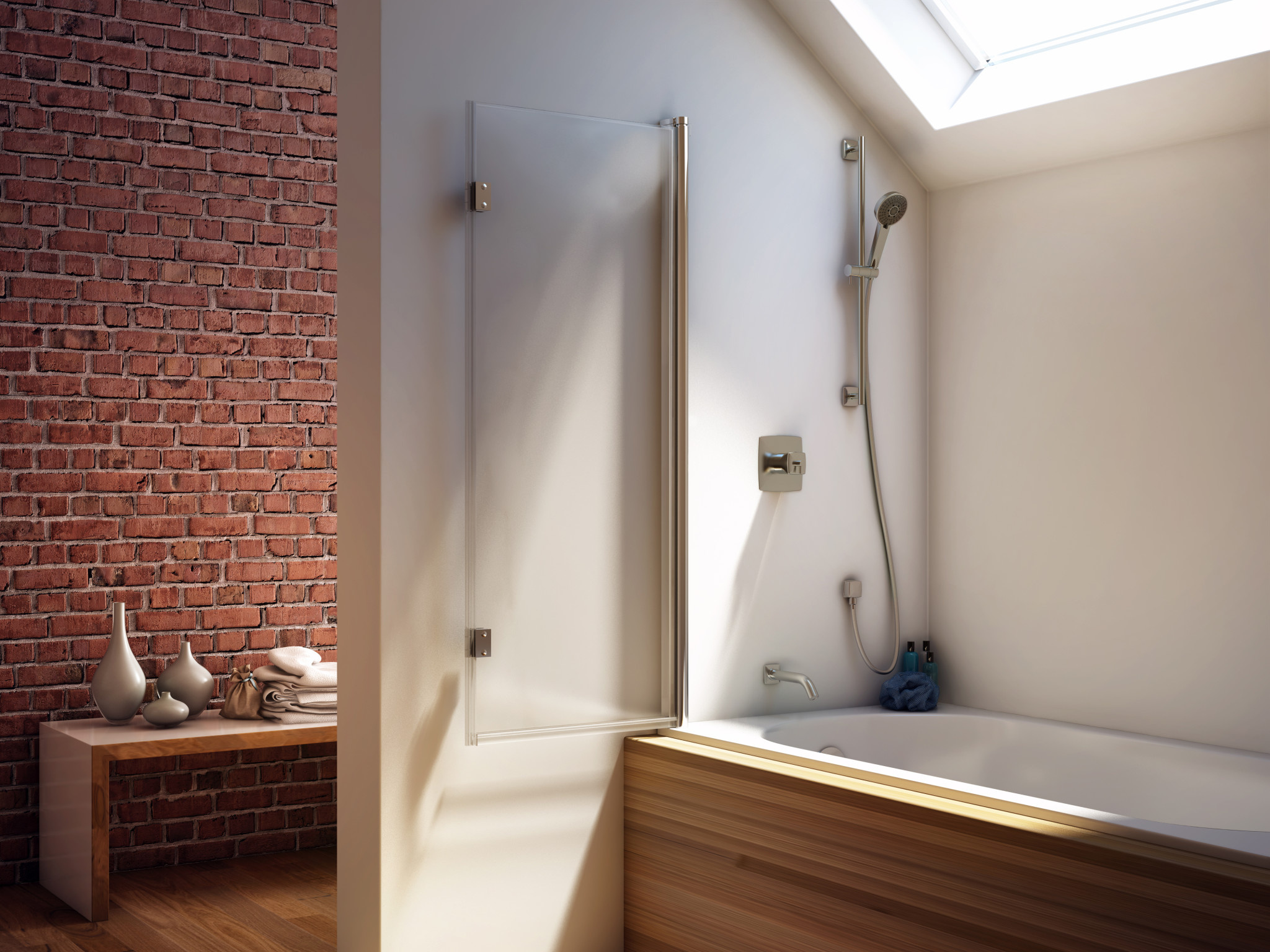 Kalia - Flip - Tub Shield - Square