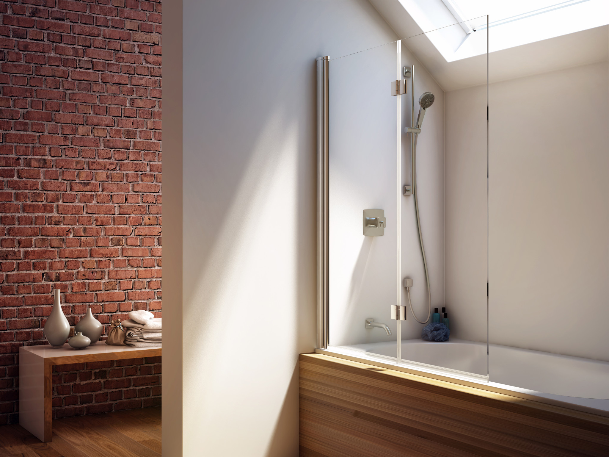 Kalia - Flip - Tub Shield - Square