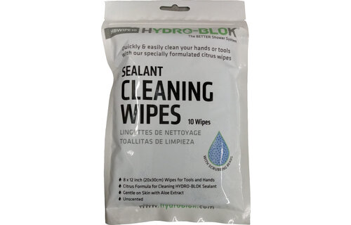 Hydro-Blok - Sealant Cleaning Wipes