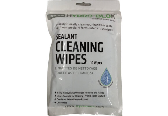 Hydro-Blok - Sealant Cleaning Wipes