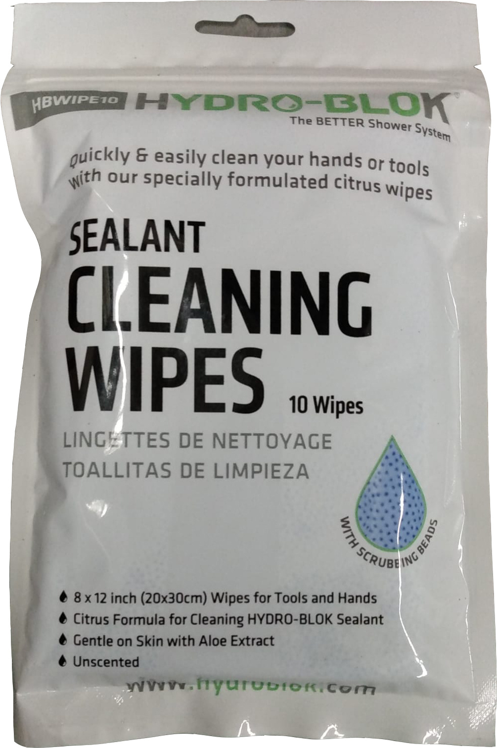 Hydro-Blok - Sealant Cleaning Wipes