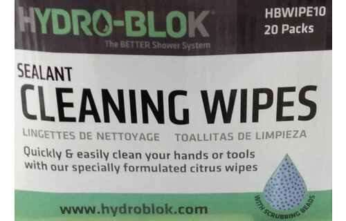 Hydro-Blok - Sealant Cleaning Wipes