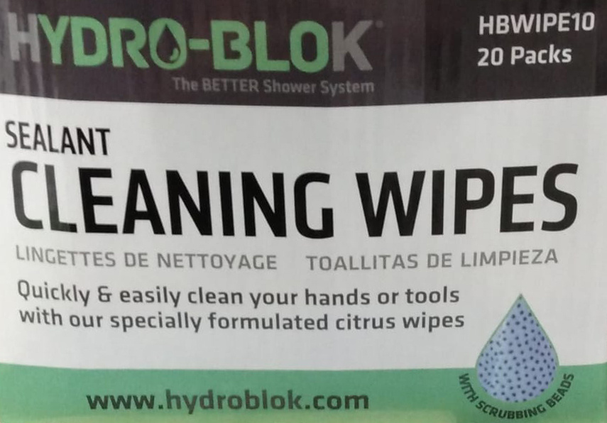 Hydro-Blok - Sealant Cleaning Wipes