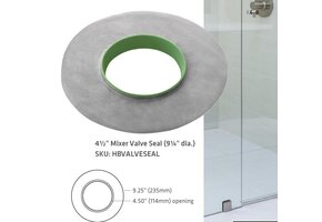 Hydro-Blok - Mixing Valve Seal, 9¼" Diameter, 4½" Opening