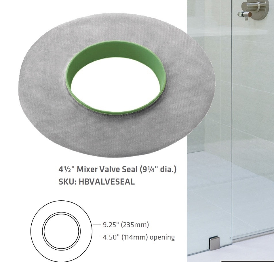 Hydro-Blok - Mixing Valve Seal, 9¼" Diameter, 4½" Opening