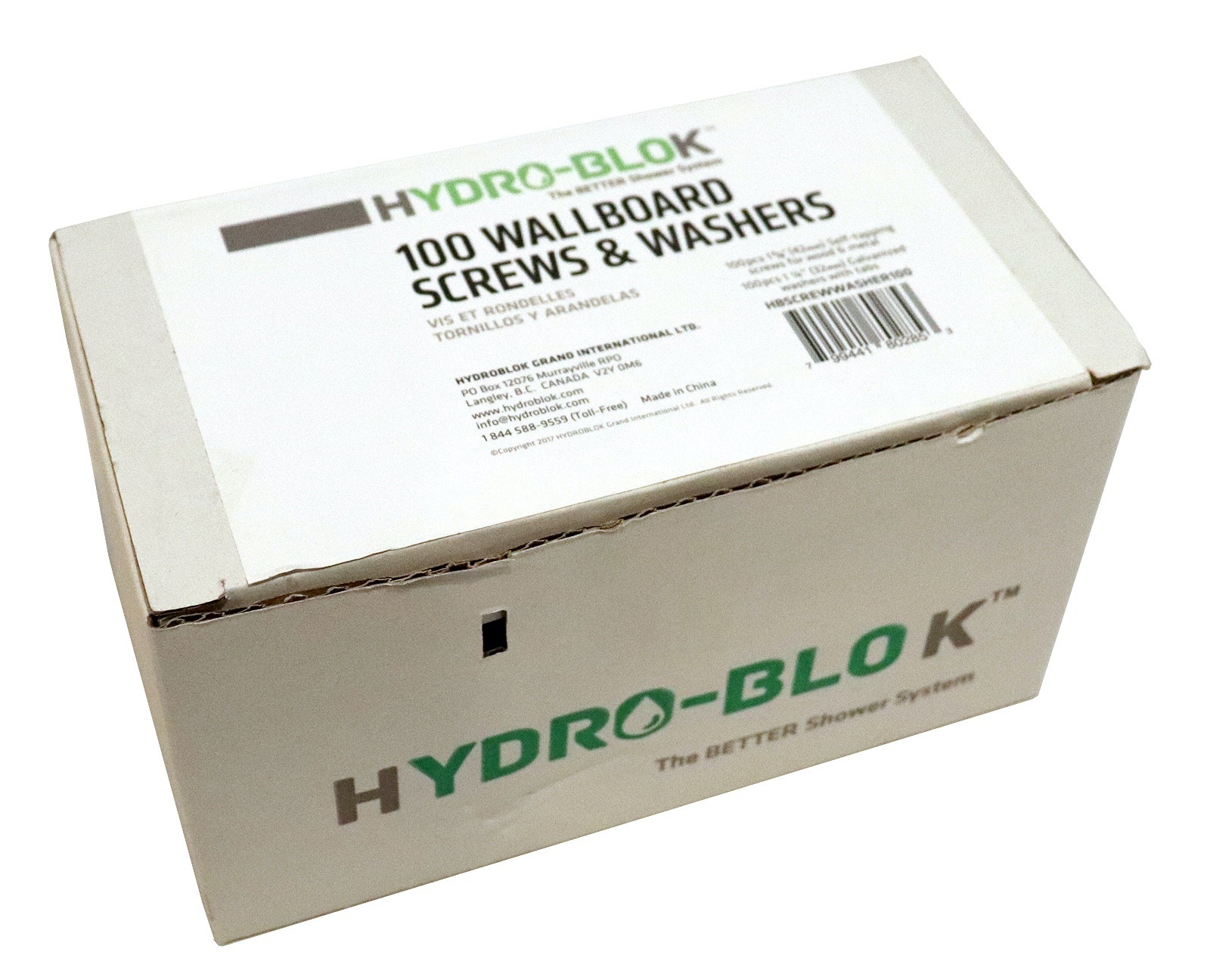 Hydro-Blok - Screws and Washers (100 per box)