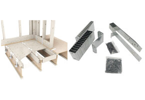 Hydro-Blok - 24 sq ft Floor Lowering Joist Clip Kit
