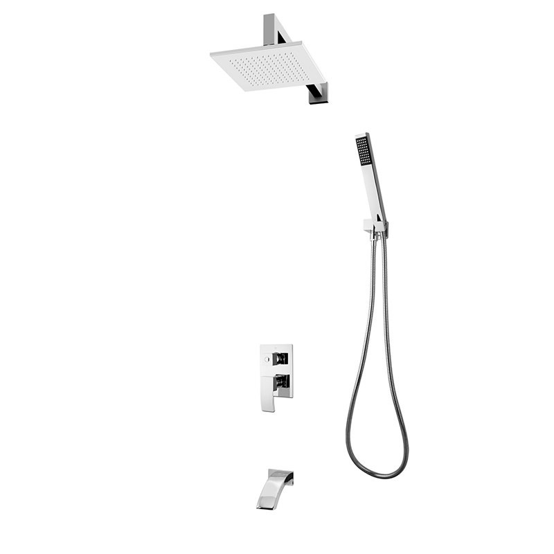 Rubi - Fall - 3 way Shower Kit - Chrome