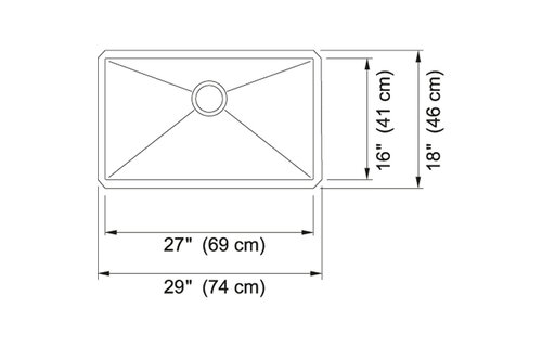 Franke - Techna - TCX110-27 Stainless Steel