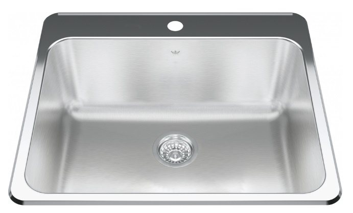 KINDRED - STEEL QUEEN TM 20G SS SGL 1 HOLE - QSLA2225-10-1