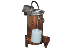 Liberty Pumps - 1/2 hp, Submersible Effluent Sump Pump, Cast iron, wide angle float with series plug, 115V - 283