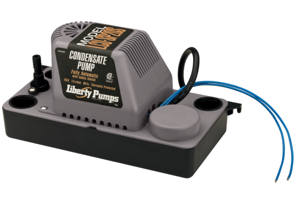 Liberty Pumps - Condensate Pump, shallow pan, 230V, Auto, with safety switch, 20' max head - LCU-SP220S