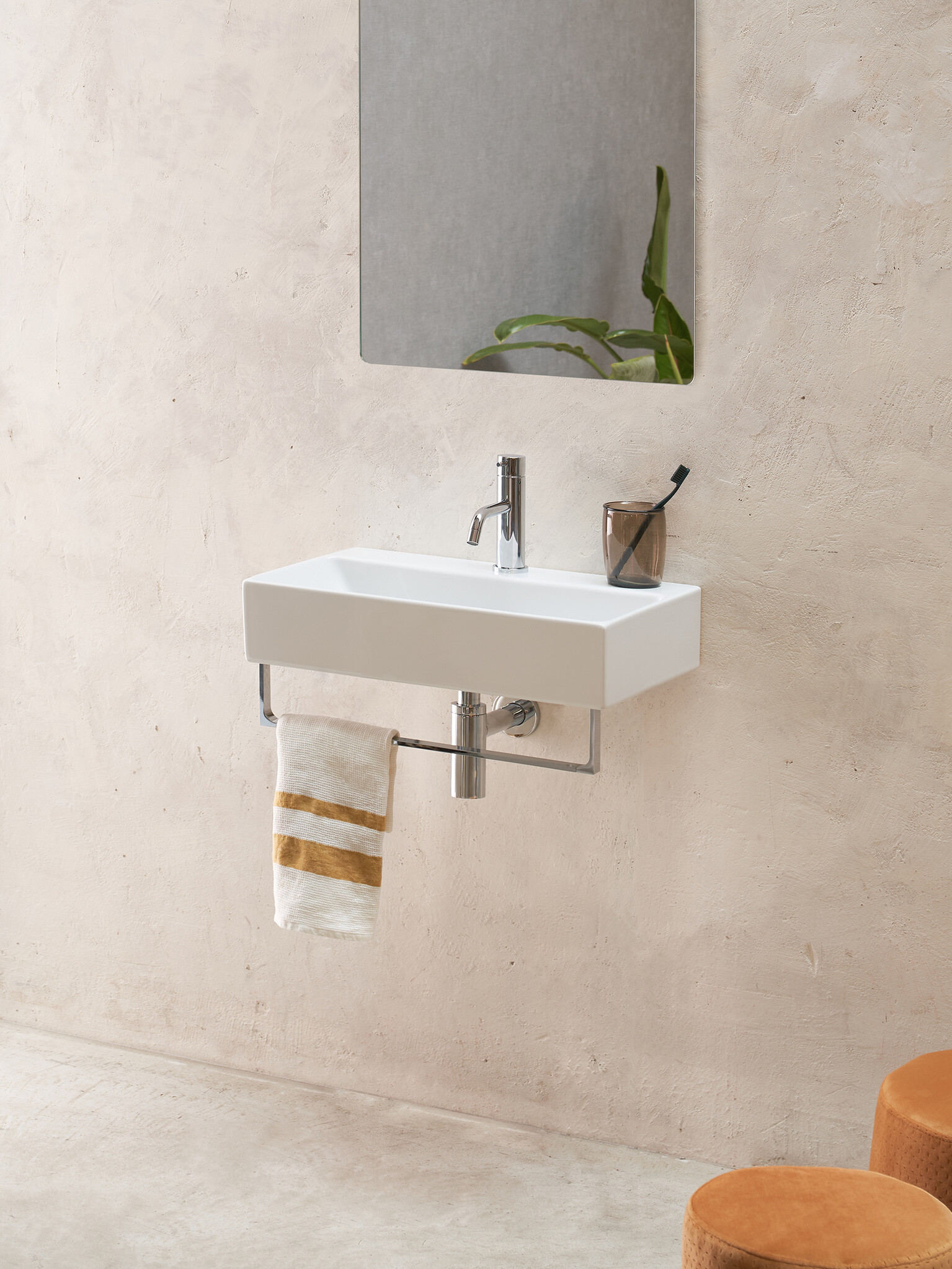 Catalano - CA-VERSO 55x35 WASHBASIN GLOSSY WHITE -