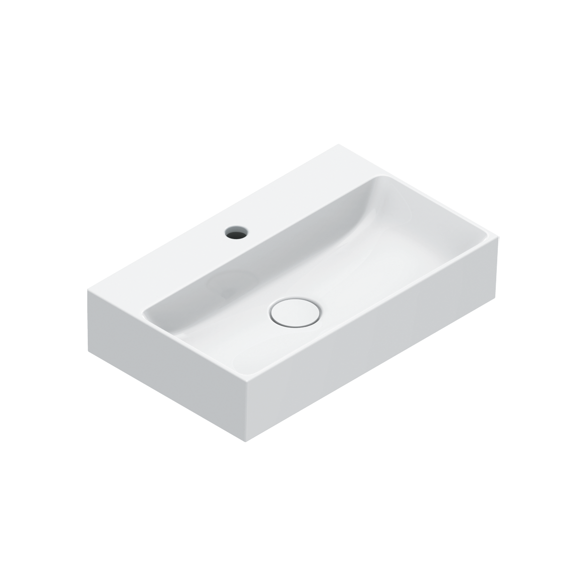 Catalano - CA-VERSO 55x35 WASHBASIN GLOSSY WHITE -
