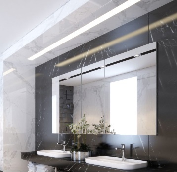 Sidler - Medicine Cabinet - Modello - 23" x 6-1/4"