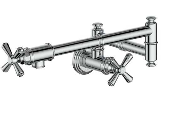 Vogt - Carinthia - Pot Filler - Cross Handle